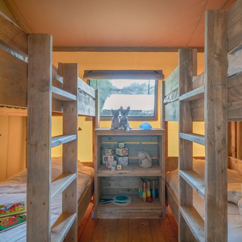 Safaritent 6 personen - Safari Lodge, 6p Air-conditioning
