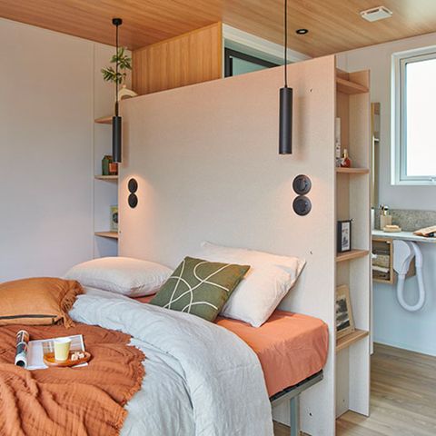 Stacaravan 8 personen - COTTAGE PREMIUM DUO - 8 PERS. - Airconditioning