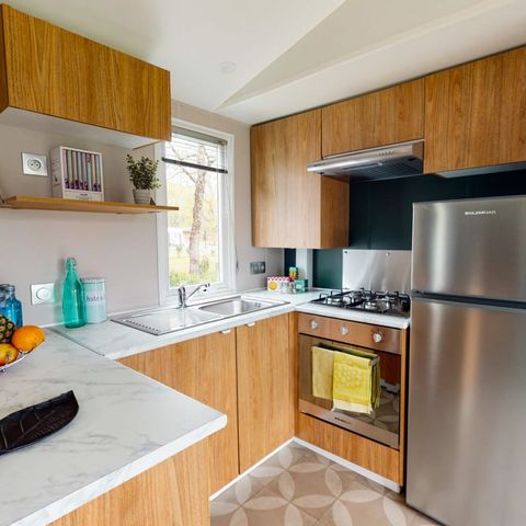 Stacaravan 6 personen - Wellness 2bed 6p Signature airconditioning