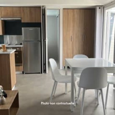 Stacaravan 6 personen - Wellness 2bed 6p Signature airconditioning