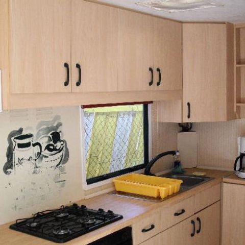 Stacaravan 5 personen - MH2 25 m² met sanitair