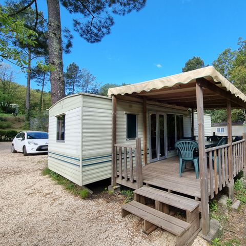 Stacaravan 4 personen - MH2 23 m² gerenoveerd met sanitair