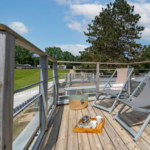 Stacaravan 4 personen - COTTAGE PANORAMIQUE 4p 2ch ***