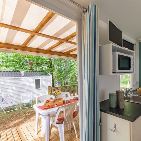 Stacaravan 4 personen - COTTAGE 4p 2 sl.k.