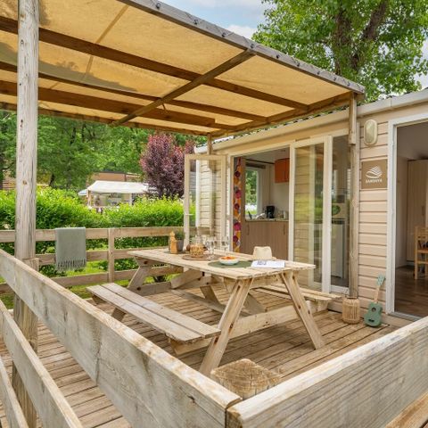 Stacaravan 4 personen - COTTAGE 4p 2bed ***