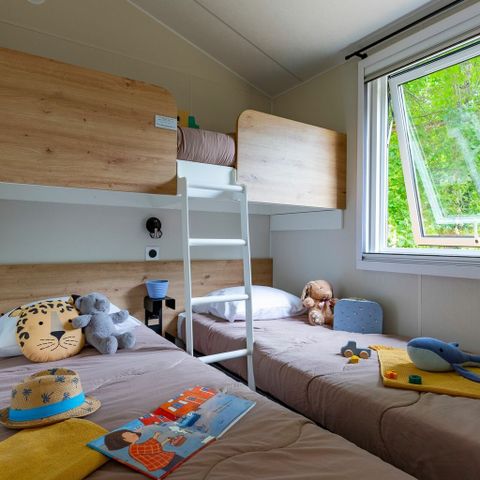 Stacaravan 4 personen - COTTAGE 4p 2bed PREMIUM