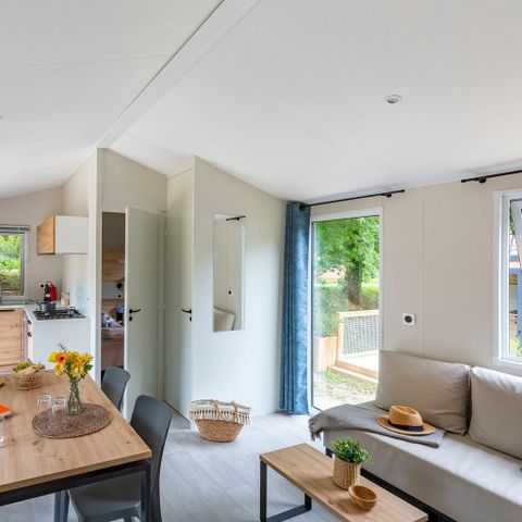 Stacaravan 4 personen - COTTAGE 4p 2bed PREMIUM
