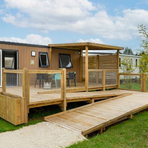 Stacaravan 4 personen - COTTAGE 4p 2bed **** PMR