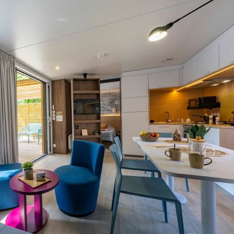 Stacaravan 6 personen - COTTAGE Exclusif 6p 3ch PREMIUM