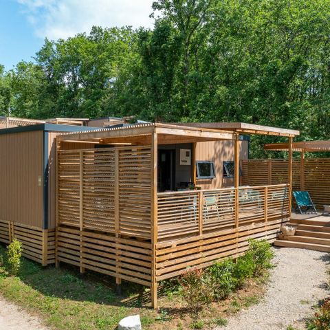 Stacaravan 6 personen - COTTAGE Exclusif 6p 3ch PREMIUM
