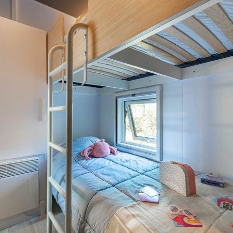 Stacaravan 6 personen - COTTAGE Exclusif 6p 3ch PREMIUM