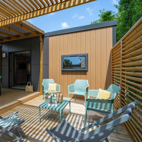 Stacaravan 4 personen - COTTAGE Exclusif 4p 2ch PREMIUM