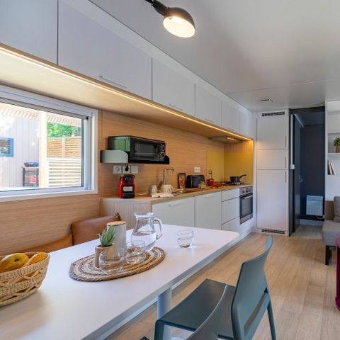 Stacaravan 4 personen - COTTAGE Exclusif 4p 2ch PREMIUM
