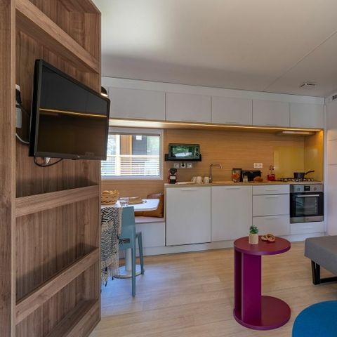 Stacaravan 4 personen - COTTAGE Exclusif 4p 2ch PREMIUM