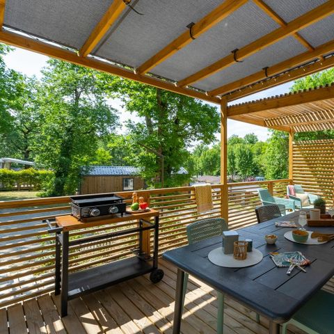 Stacaravan 4 personen - COTTAGE Exclusif 4p 2ch PREMIUM