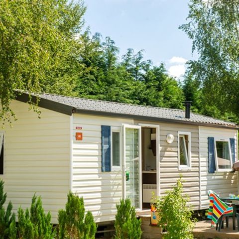 Stacaravan 6 personen - Klassiek | 2 Slaapkamers | 4/6 Pers. | Single terras