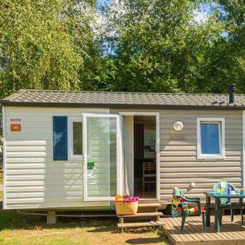 Stacaravan 6 personen - Comfort | 3 slaapkamers | 6 pers | Enig terras | 1 badkamer