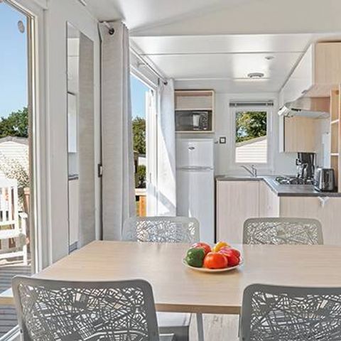 Stacaravan 6 personen - Mobile-home | Comfort | 2 Slaapkamers | 4/6 Personen | Single Terras | 1 Badkamer