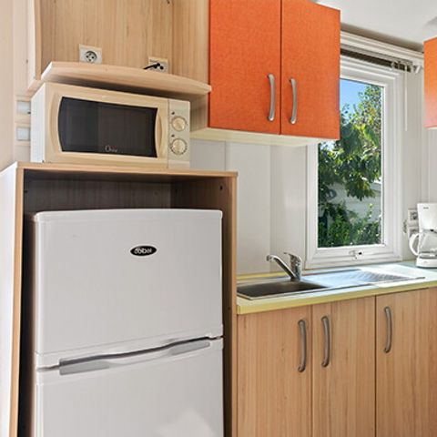 Stacaravan 6 personen - Stacaravan | Classic XL | 3 slaapkamers | 6 pers. | Verhoogd terras | TV