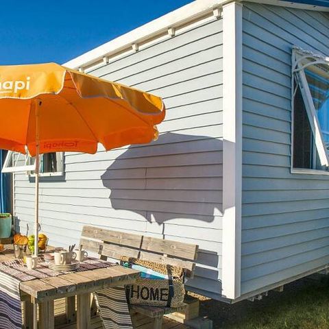 Stacaravan 6 personen - Klassiek | 2 slaapkamers | 4/6 personen | Enig terras | 1 badkamer