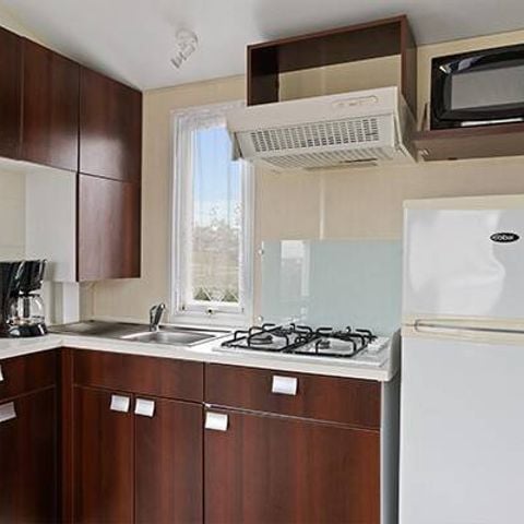 Stacaravan 6 personen - Klassiek | 2 slaapkamers | 4/6 personen | Enig terras | 1 badkamer