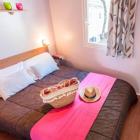 Stacaravan 6 personen - Comfort | 2 slaapkamers | 4/6 pers. | Eenpersoons terras | Airconditioning
