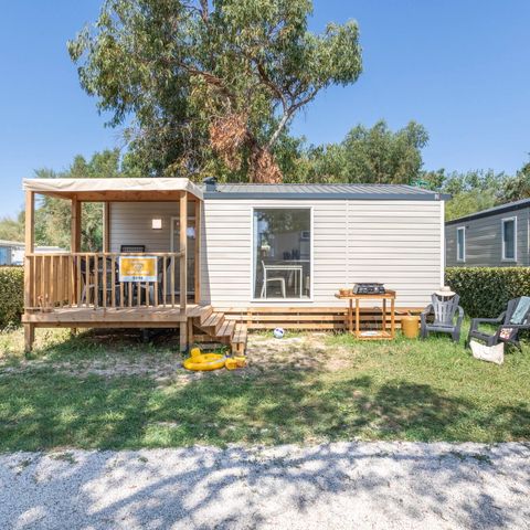Stacaravan 6 personen - Comfort | 2 slaapkamers | 4/6 pers. | Eenpersoons terras | Airconditioning