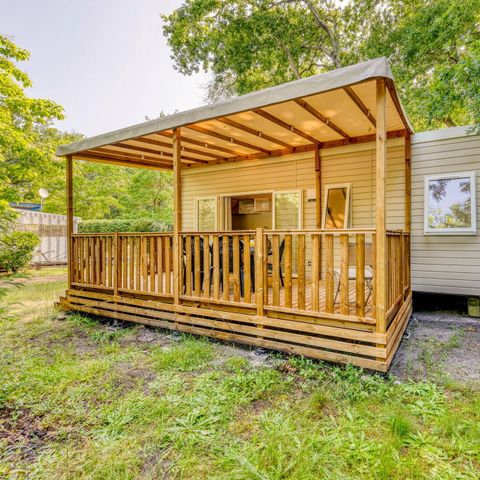 Stacaravan 6 personen - Comfort | 3 slaapkamers | 6 pers | Verhoogd terras | Airconditioning
