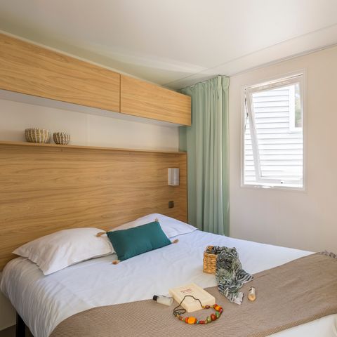 Stacaravan 6 personen - Cottage Famille TV Wifi - 3 slaapkamers - 6 slaapplaatsen