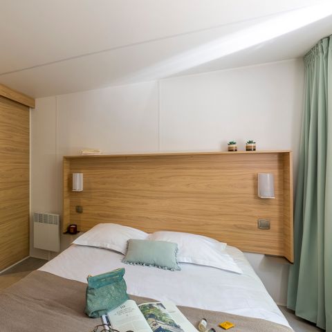 Stacaravan 4 personen - Cottage Select TV Clim Plancha Wifi - 2 slaapkamers - 4 pers.
