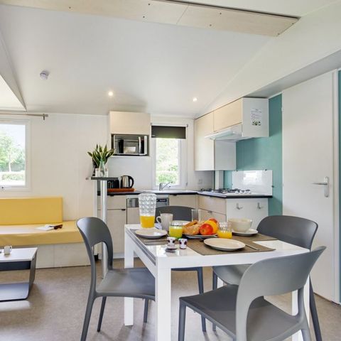 Stacaravan 8 personen - Cottage Bombay 8 pers 4 sl.k. 1 bad ***