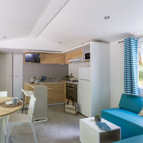 Stacaravan 6 personen - Cottage Bora Bora 4/6 pers 2 Ch 1 Sdb ****