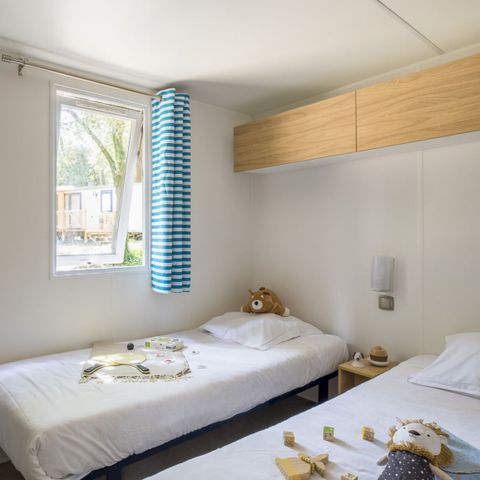 Stacaravan 6 personen - Cottage Bora Bora 4/6 pers 2 Ch 1 Sdb ****