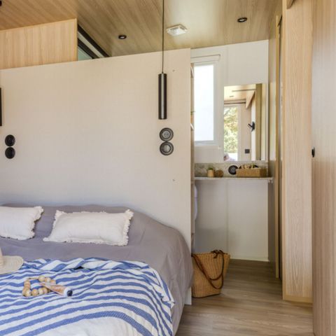 Stacaravan 4 personen - Cottage Palma 4 pers 2 slaapkamers 2 badkamers met Premium spa