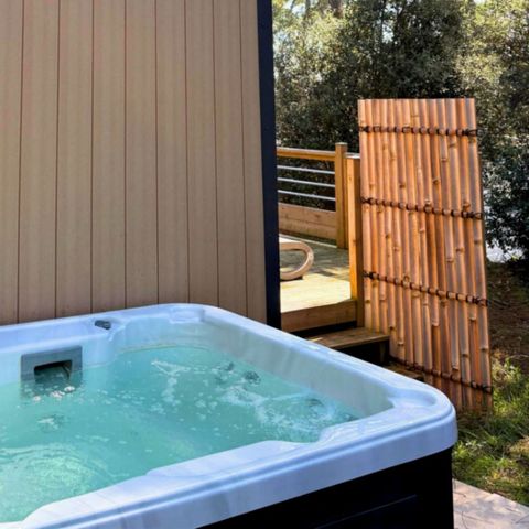 Stacaravan 4 personen - Cottage Palma 4 pers 2 slaapkamers 2 badkamers met Premium spa