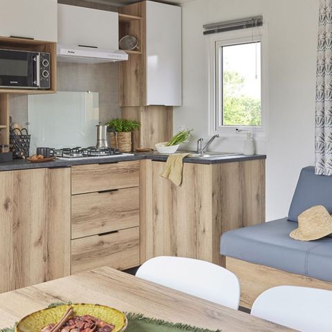 Stacaravan 8 personen - Cottage Casablanca 8 pers 4 slaapkamers 2 badkamers ****