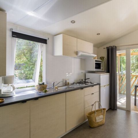 Stacaravan 4 personen - Huisje Bangkok 4 pers 2 Ch 1 Sdb ***