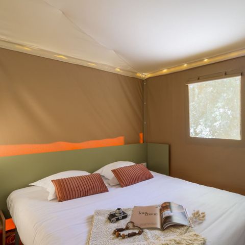 Tent 4 personen - Lodge tent 4 pers 2 Ch 1 Sdb ***