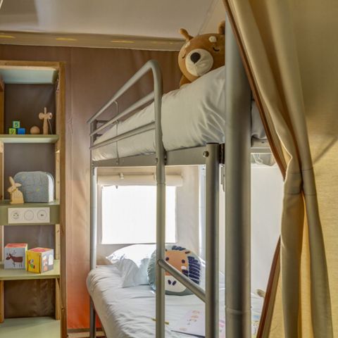 Tent 6 personen - Tent Lodge 6 pers 3 Ch 1 Sdb ***