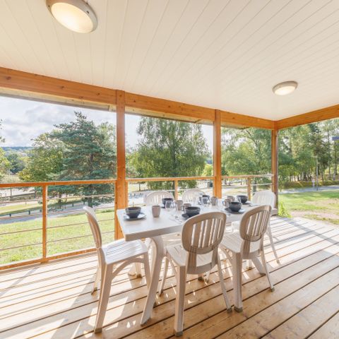 Stacaravan 6 personen - Cottage Premium 3bed 6p Aankomst zaterdag