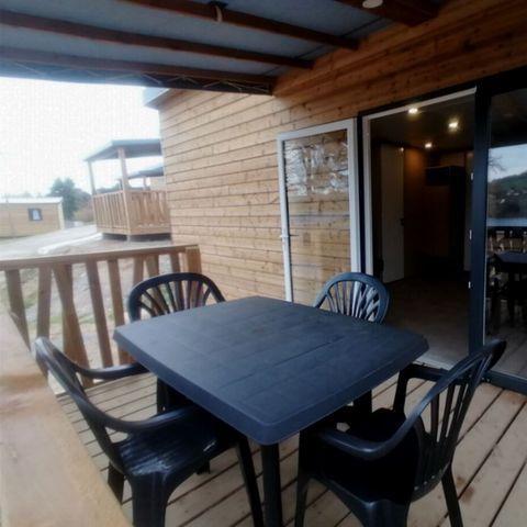 Stacaravan 4 personen - Cottage Premium 1bed 4 personen Aankomst zaterdag