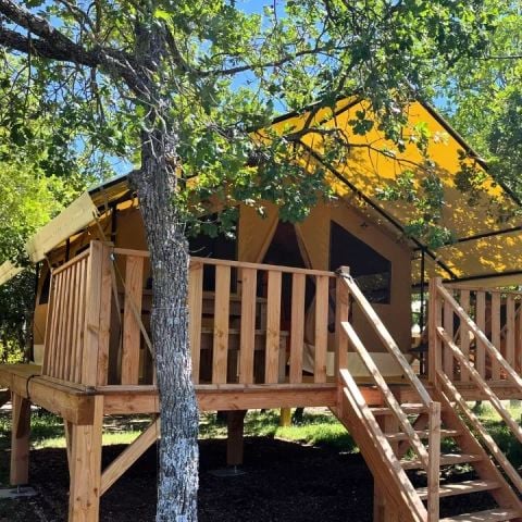 Bungalowtent 5 personen - 3 kamers 5 personen zonder sanitair