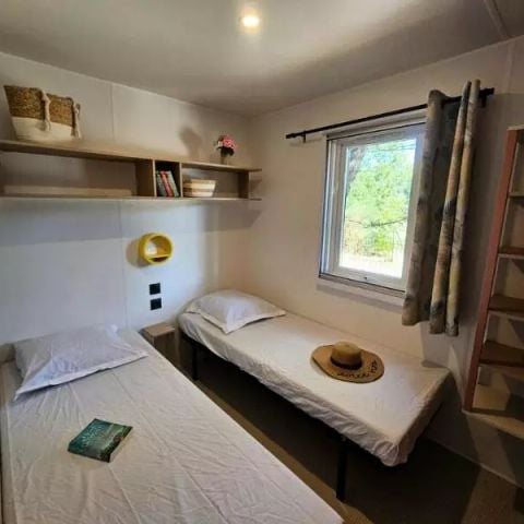 Stacaravan 4 personen - Mobil-Home Premium 3 Kamers 4 Personen Airconditioning + TV