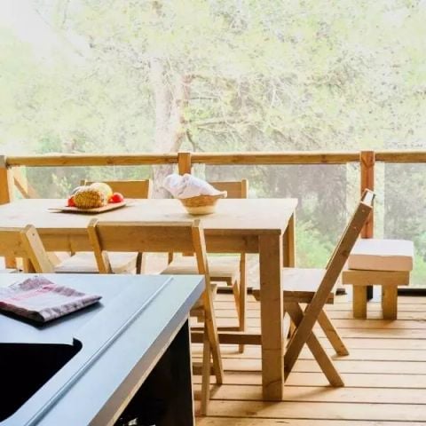 Safaritent 5 personen - Lodge Premium Tent 3 Kamers 5 Personen