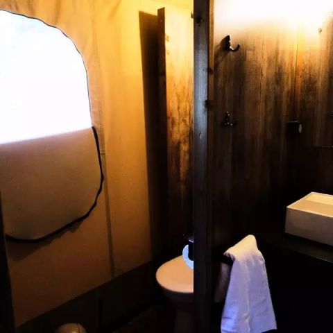Safaritent 5 personen - Lodge Premium Tent 3 Kamers 5 Personen