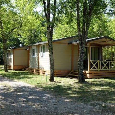 Chalet 5 personen - CONFORT MOREA 25m² 2 kamers - Overdekt terras