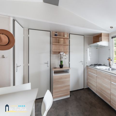Stacaravan 4 personen - CONFORT PLUS 27,5 m² (27,5 m²)