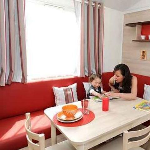 Stacaravan 4 personen - COMFORT+ 27m
