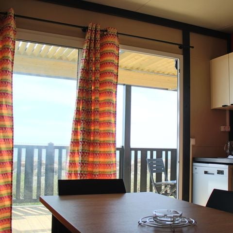 Chalet 6 personen - COMFORT "AZURE" ZEEZICHT