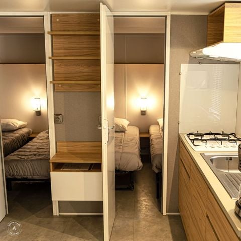 Stacaravan 6 personen - Krusoe 3ch